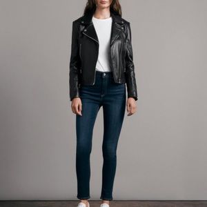 NWT rag and bone Nina skinny jeans high-rise high rise ankle length Carmen 28